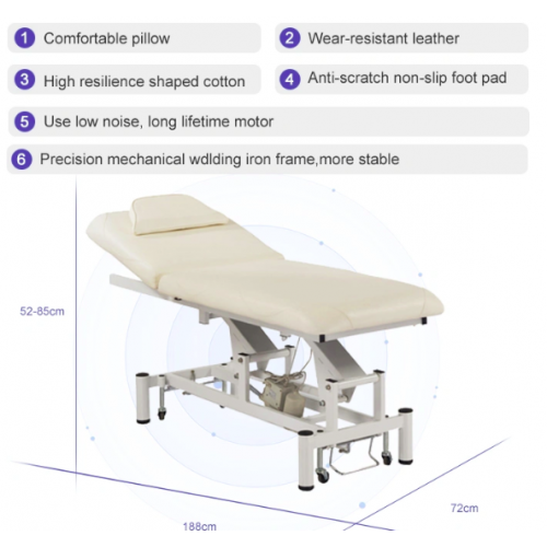 Косметологическая кушетка "HZ-3684A" 1 мотор