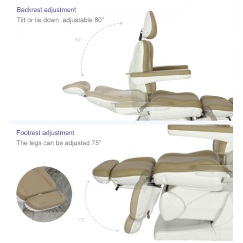 Косметологическое кресло "HZ-3870" 3 мотора