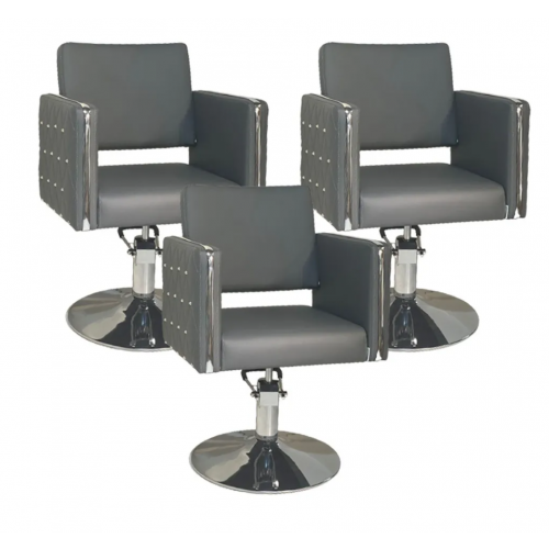Парикмахерское кресло "Платинум" Gray