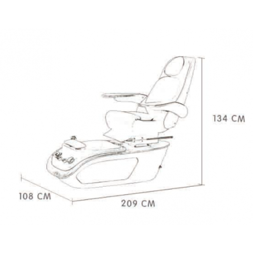 Педикюрное СПА кресло "HM-038"