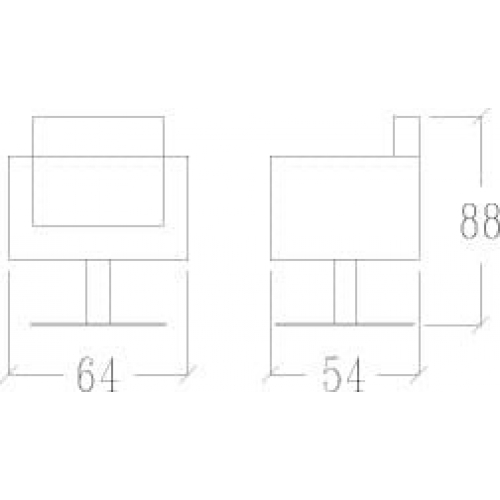 Кресло парикмахерское "RUBIK BROWN"