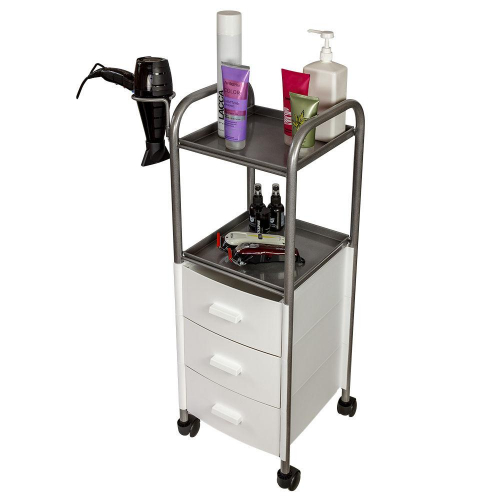 Тележка парикмахерская "Глорис-09" цветные ящики