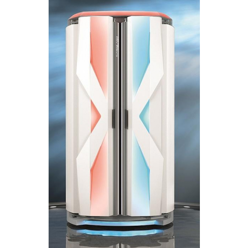 Вертикальный гибридный солярий "Ergoline Sunrise Hybrid Light LED 7200 (48 ламп по 180W)"