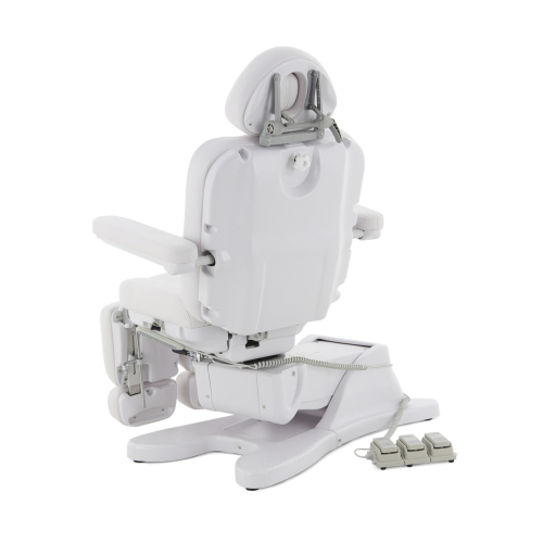 Педикюрное кресло электрическое 3 мотора "ММКП-3/КО-196DP03" с РУ с ножной педалью и пультом управления