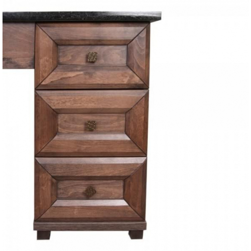 Мужское зеркало барбер "Ракушка"