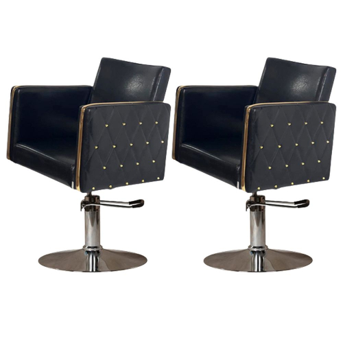 Парикмахерское кресло "Голдиум Блэк Д"