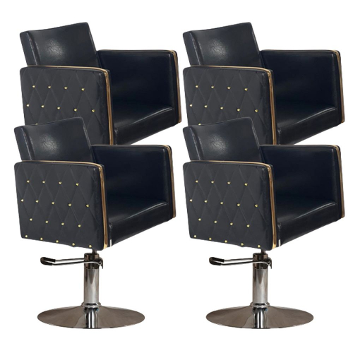 Парикмахерский комплект кресел "Голдиум Блэк Д"