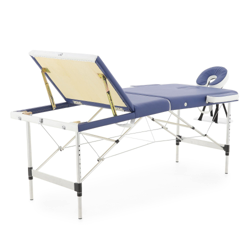 Массажный стол складной алюминиевый "JFAL01A" (3-х секционный) NEW