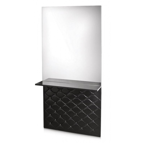 Мужское зеркало барбер "Гламрок" (с полкой)