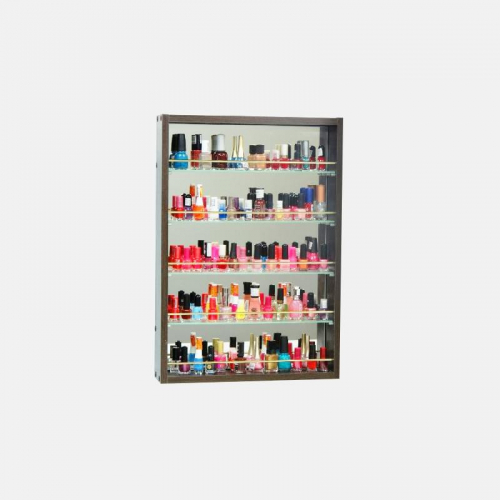 Полочка под лаки с зеркалом "Orlando"